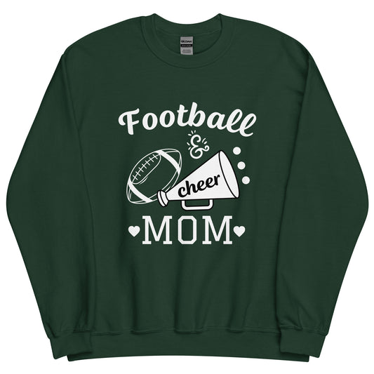 Football & Cheer Mom Unisex Sweatshirt