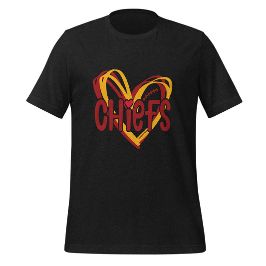 KC Chief's Heart Unisex Tshirt