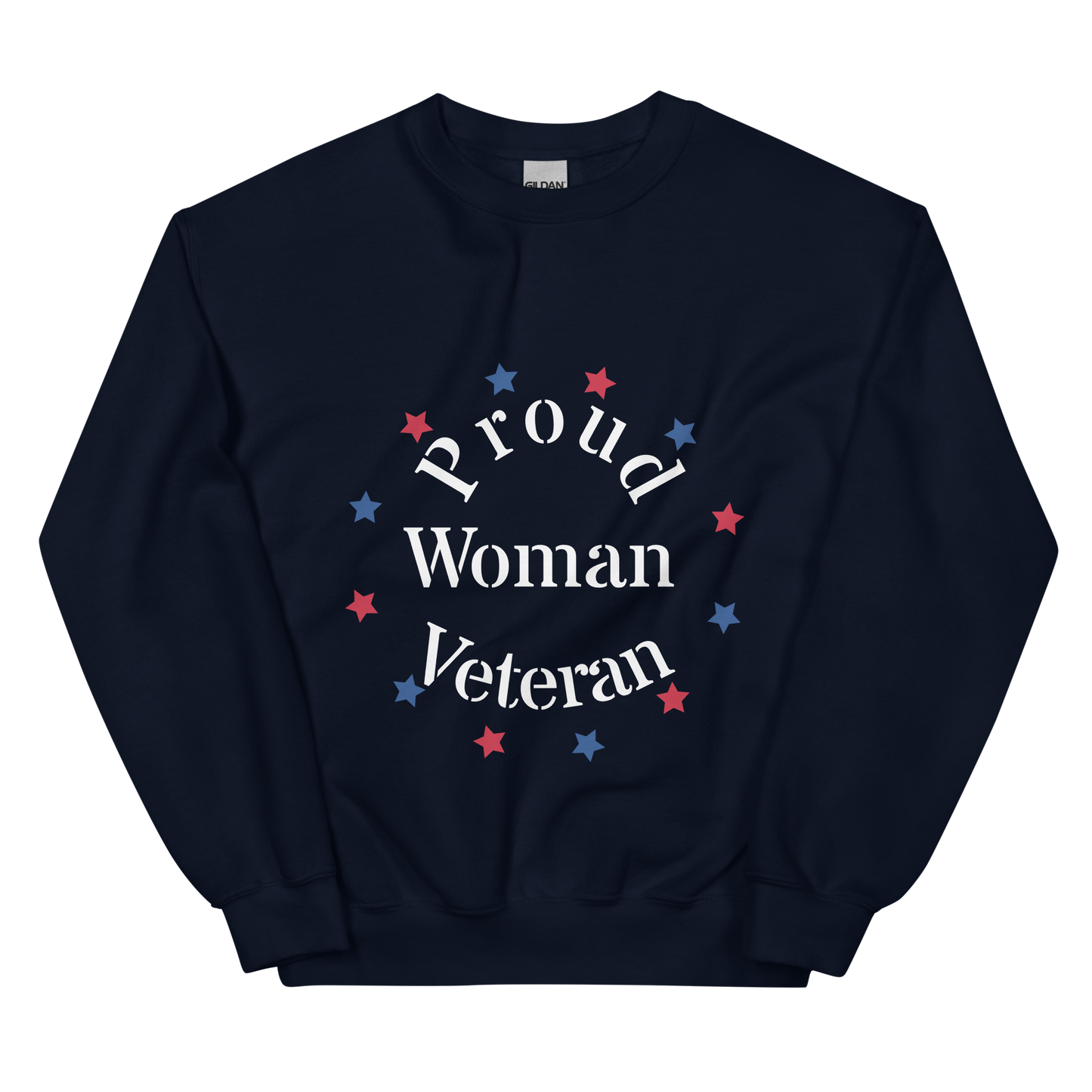Proud Woman Veteran - Sweatshirt