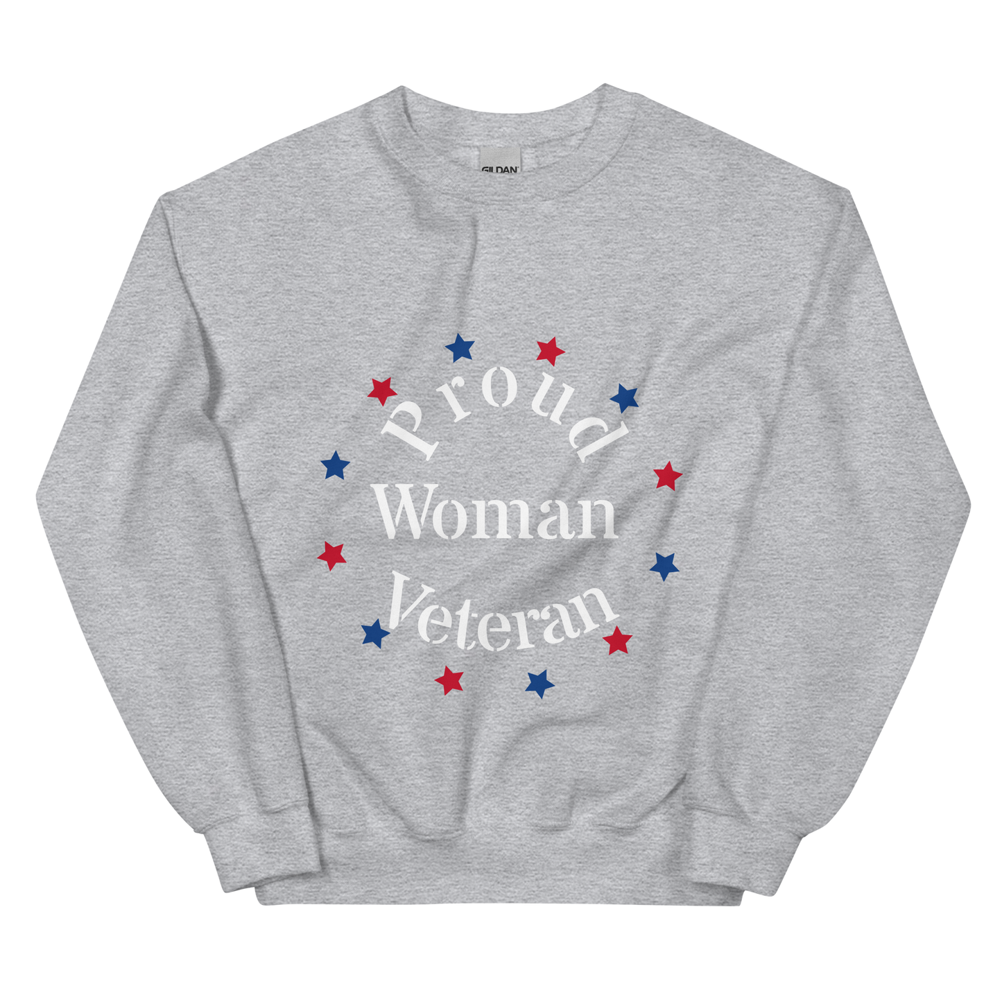 Proud Woman Veteran - Sweatshirt